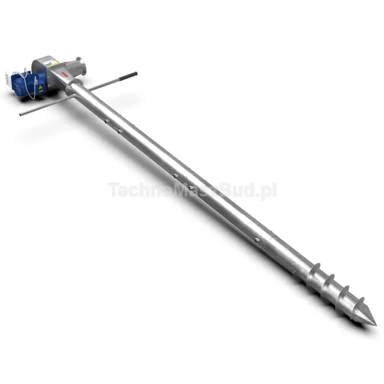 Aerator Kozak-4 ZN (Ocynkowany) do zboża | 230 V, 1.5 kW
