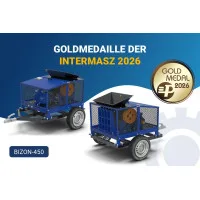 Goldmedaille der MTP-Gruppe für Bizon 450 – unser Brecher definiert Mobilitätsstandards neu