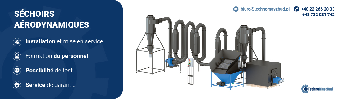Séchoirs aérodynamiques