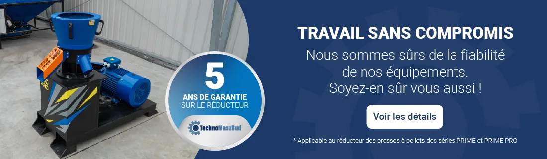 5 ans de garantie