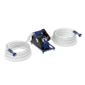 Flexibilní dopravník PE-127 DUO s elektrickým motorem | 24 m