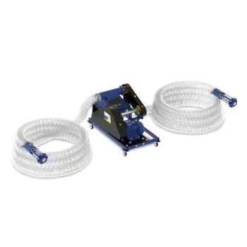 Flexible Förderschnecke PE-127 DUO mit Elektromotor 24 m
