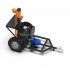 LD-50 wood splitter with electric motor