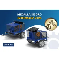 Medalla de Oro del Grupo MTP para Bizon 450 – nuestra trituradora redefine los estándares de movilidad
