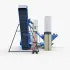 Pellet production line LDG-3000 (KOMBI)