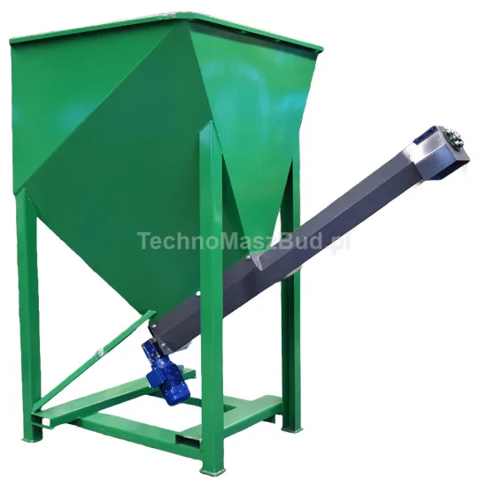 Screw feeder PS-3500 for wood chips