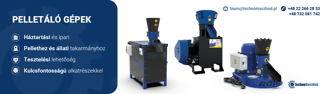 Granulátorok / Pelletáló gépek