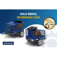Golden Medal of the MTP Group for Bizon 450 – our crusher redefines mobility standards