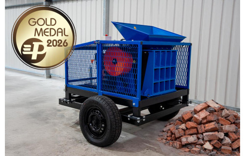 Złoty Medal Grupy MTP dla Bizona 450 – nasza kruszarka redefiniuje standardy mobilności