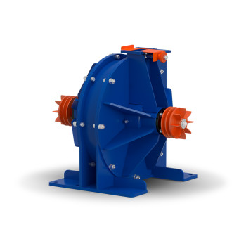 Dual-drive disintegrator working module