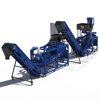 Linka na čištění a třídění obilí CSZ-1