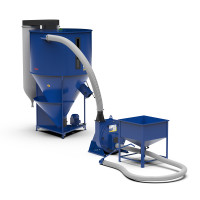 Zasobnik ZB-1 + Kraft-4 kW + Mieszalnik MP-1000