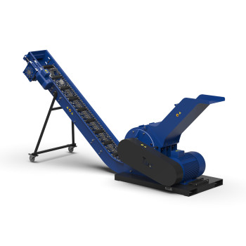 Trituratore per legno / Cippatrice a tamburo ZUBR