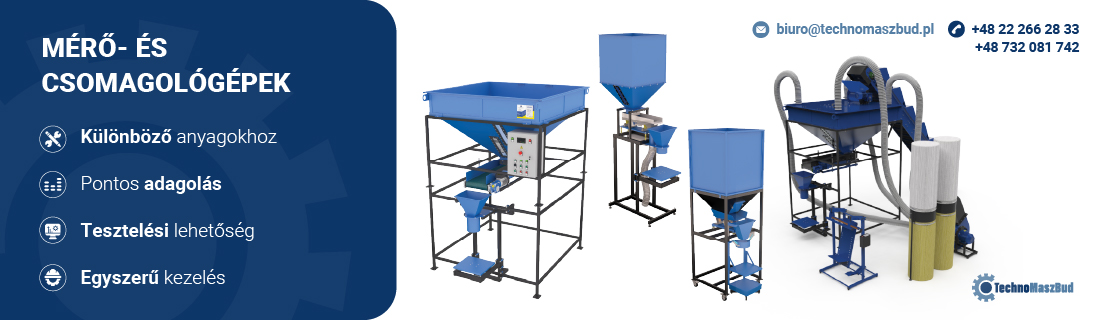 Mérő- és zsákoló gépek