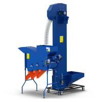 Getreidereinigungsmaschine (Separator) MC-500 mit Förderer PK-100
