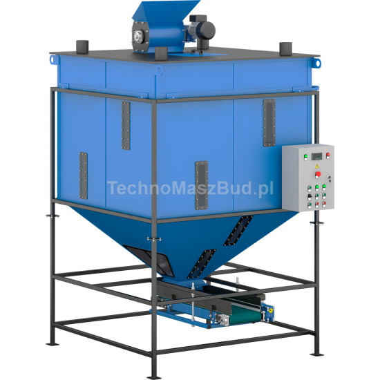 Pellet cooling bin ZC-2500