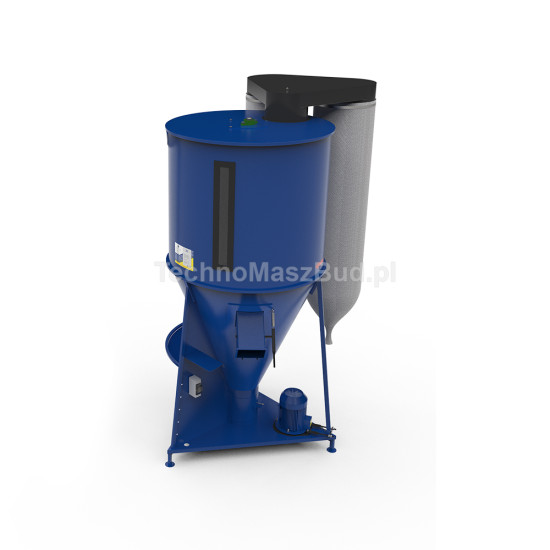 Mieszalnik Paszowy MP-600 | 600 kg, 1222 l