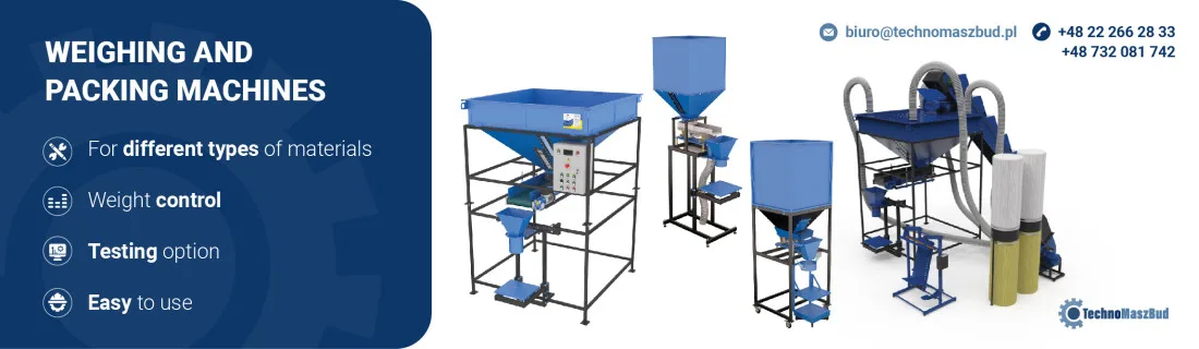 Weighing and bagging machines