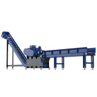 Drtič dřeva pro piliny ŻUBR-55