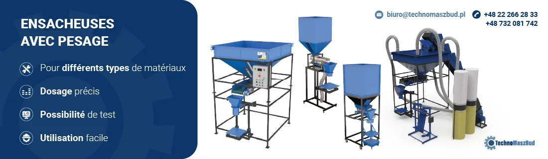 Machines de pesage et d’ensachage
