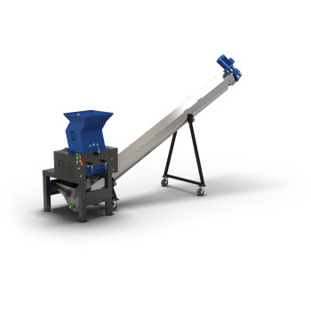 Frantumatore di ossa PPM-7 con vite in acciaio inox