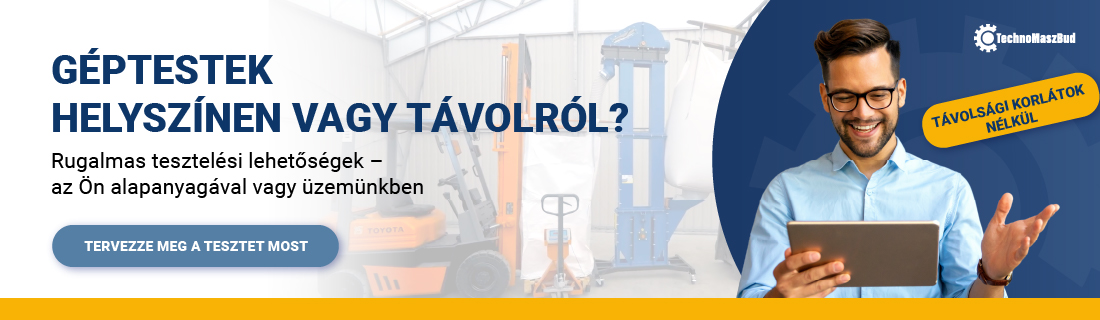 A gép tesztelése helyben vagy távolról