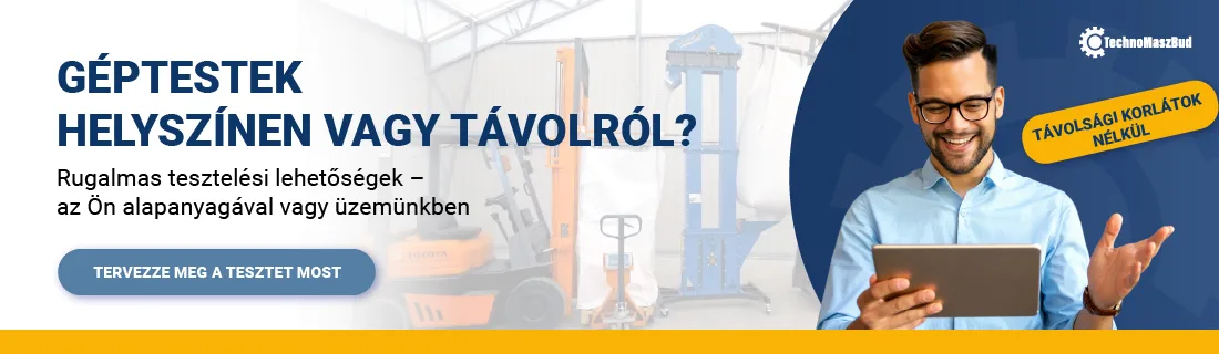 A gép tesztelése helyben vagy távolról