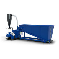 Hammer mill MB-1000 + Hopper-feeder TYTAN-5