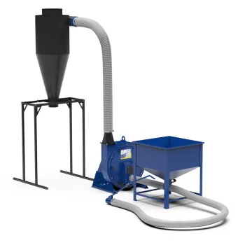 Zasobnik ZB-1 + Śrutownik Kraft-4 kW + Cyklon