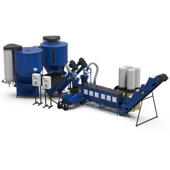 Impianto di pellettatura e produzione mangime LDG-3000 (DUO)