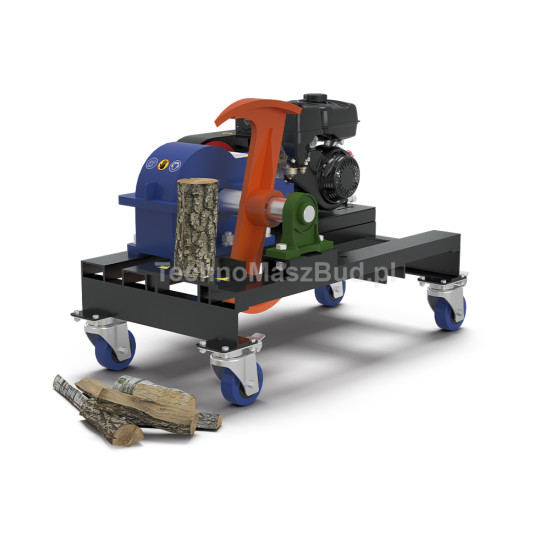 Łuparka do drewna LD-600 z silnikiem benzynowym