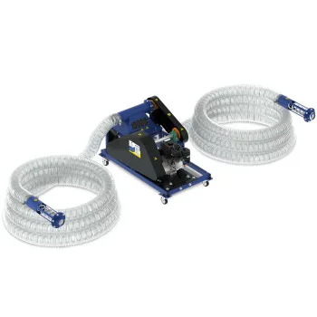 Flexible Förderschnecke PE-127 DUO mit Benzinmotor 24 m