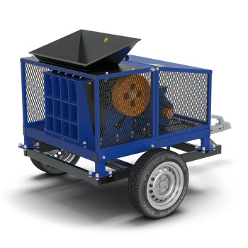 Frantoio a mascelle BIZON-450 con motore a benzina