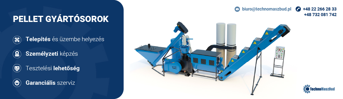 Pellet gyártósor