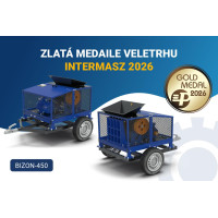 Zlatá medaile Skupiny MTP pro Bizon 450 – náš drtič redefinuje standardy mobility