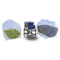 Frame-plate filter FPR-16 for the purification of vegetable oils