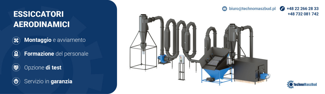 Essiccatori Aerodinamici