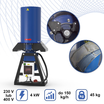 Trituratore RD-250 Leaf - per fieno, paglia e foglie