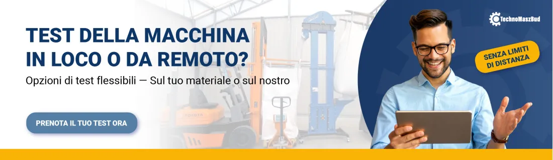 Test della macchina in loco oppure da remoto