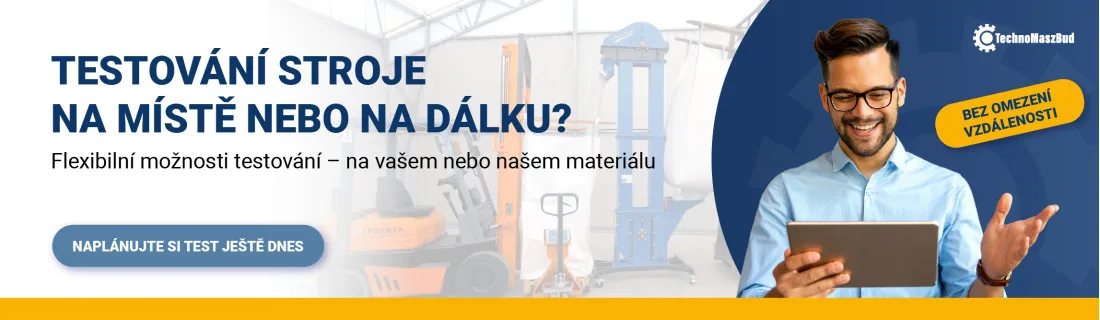 Testování stroje na místě nebo na dálku