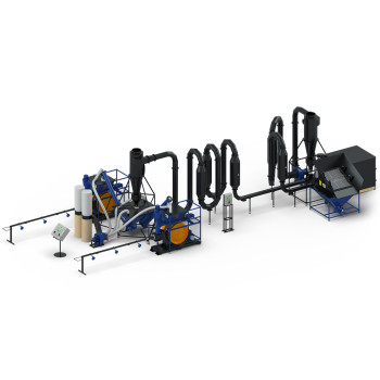 Linka na výrobu briket LDB-350 DUO se sušičkou SA-800 I 66 kW