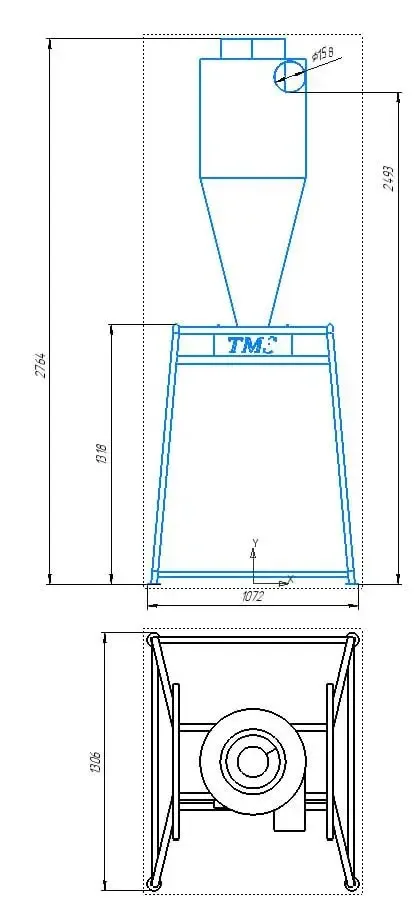 Dibujo técnico CPD-500