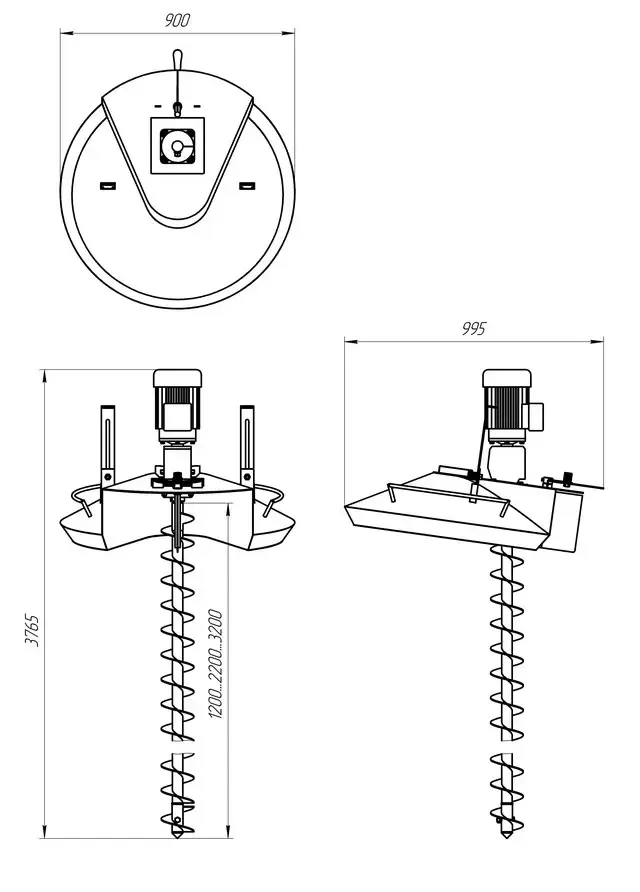 Agitador para grano ZM-3