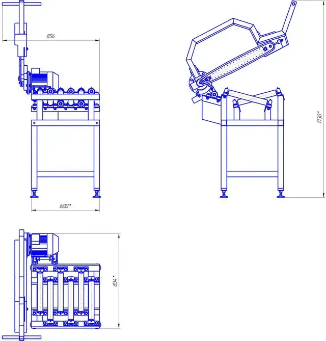 Technische Zeichnung PCK-25