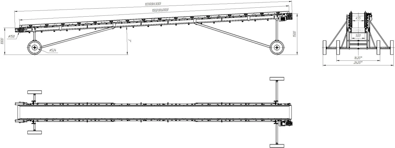 Disegno tecnico PTU-10