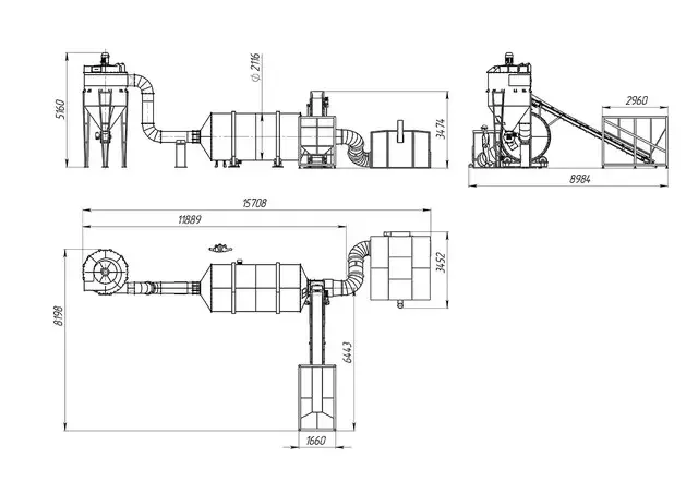 Technical drawing SB-15