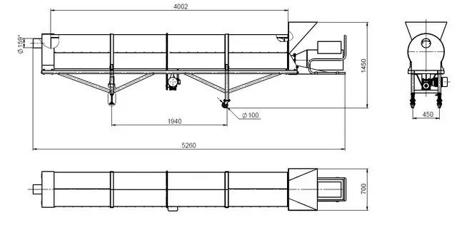 Technical drawing SB-4