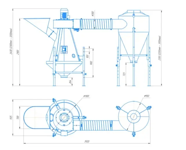 Rysunek techniczny SZ-2
